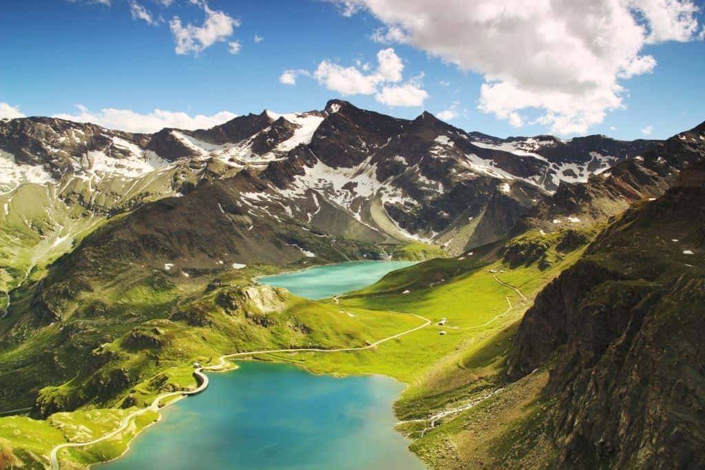 Italian landscape mountains nature