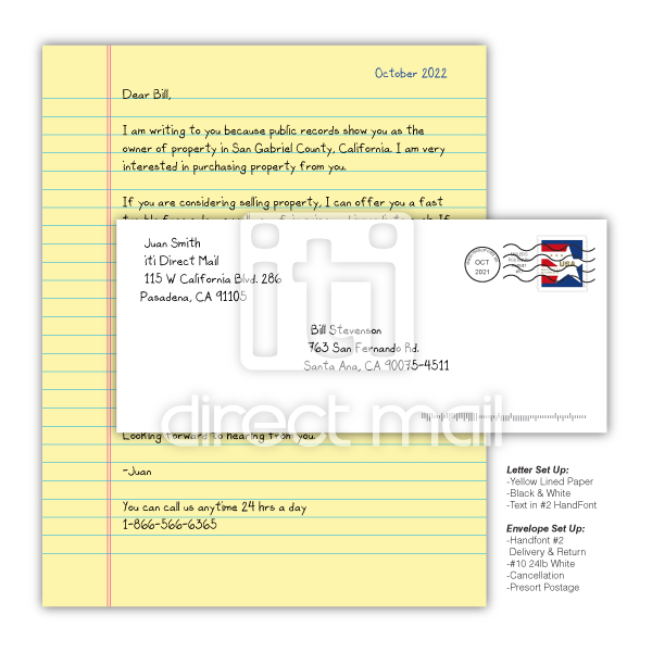 Yellow Letter Mail for Accountants