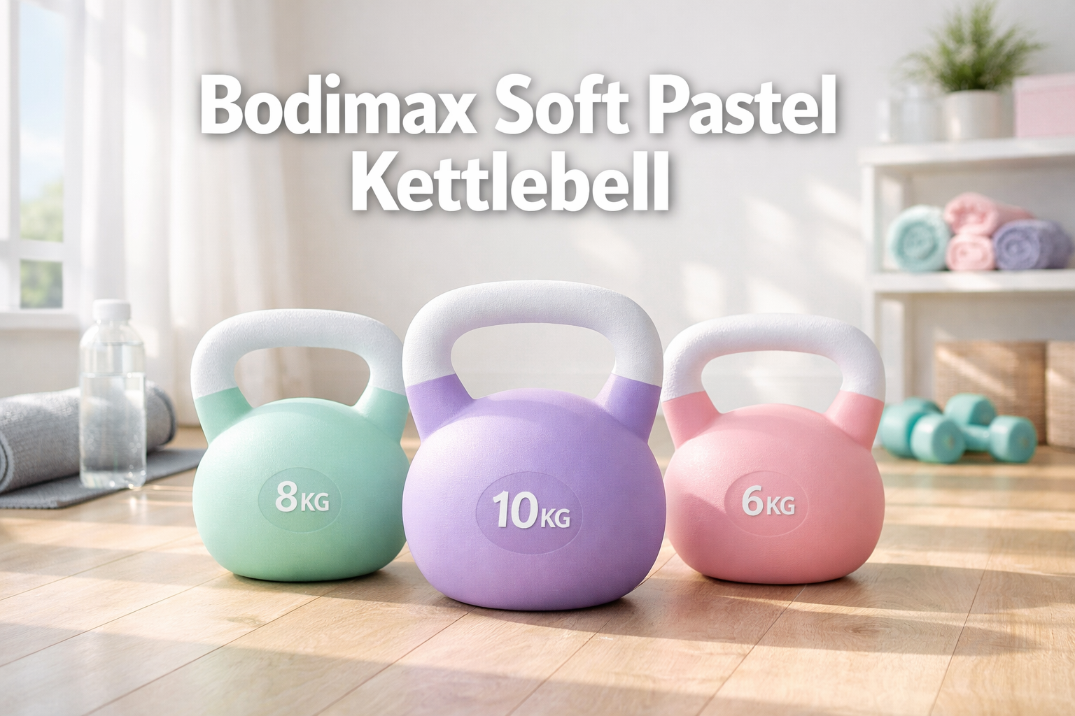 Bodimax Soft Pastel Kettlebell