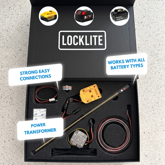 LED light strip for toolbox comparison