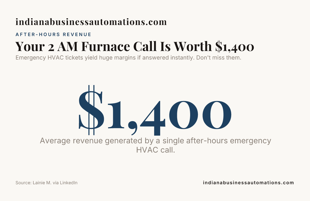 Your 2 AM Furnace Call Is Worth $1,400 — data from Lainie M. via LinkedIn