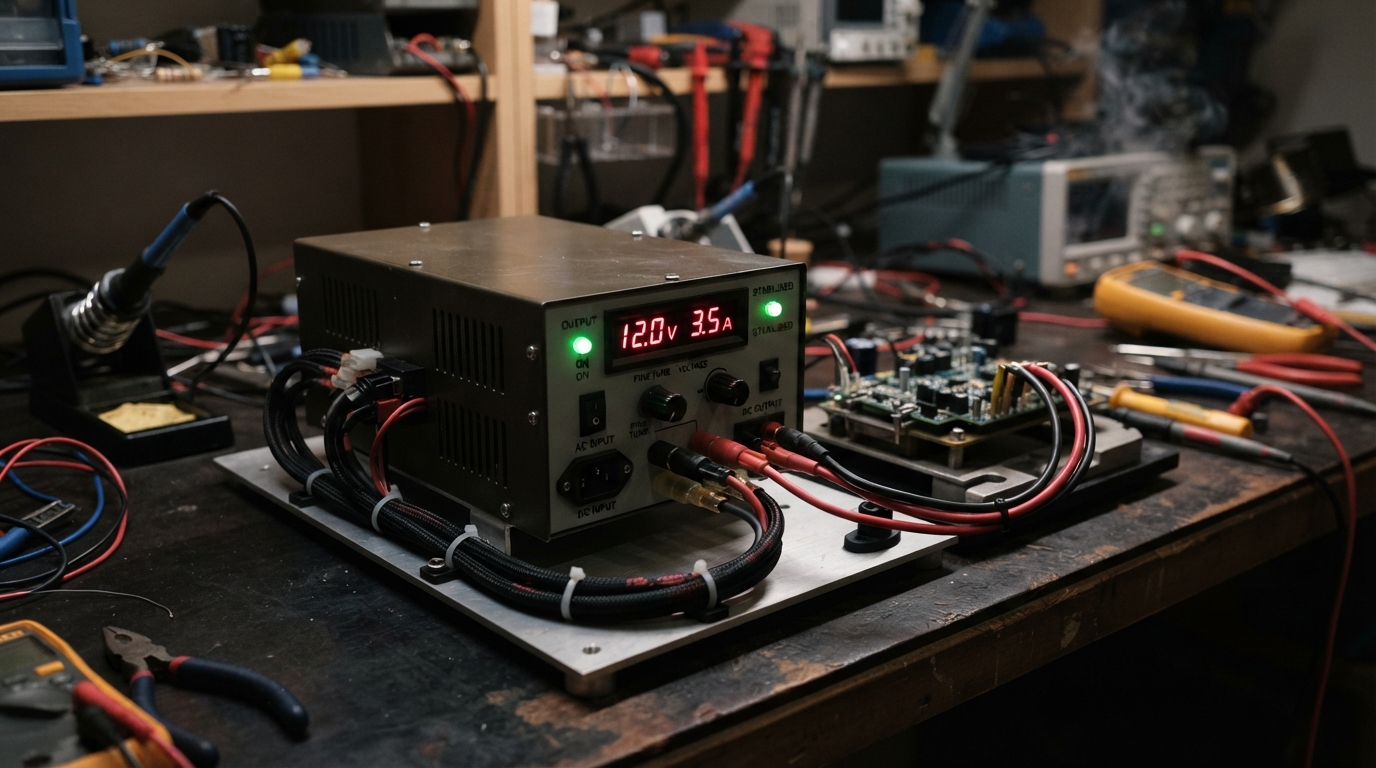 Blog illustration — power infrastructure and load growth