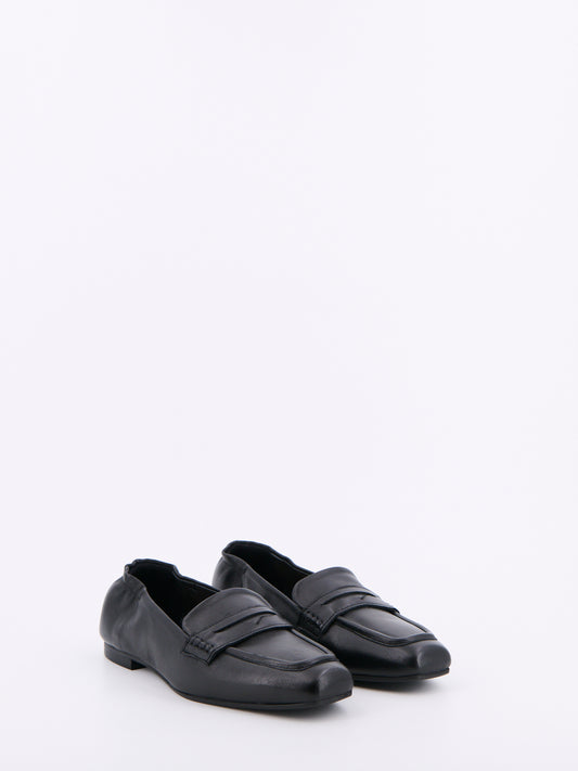 Ballerine donna MISTY9 nappa nero - calzature artigianali donna Stelio Malori
