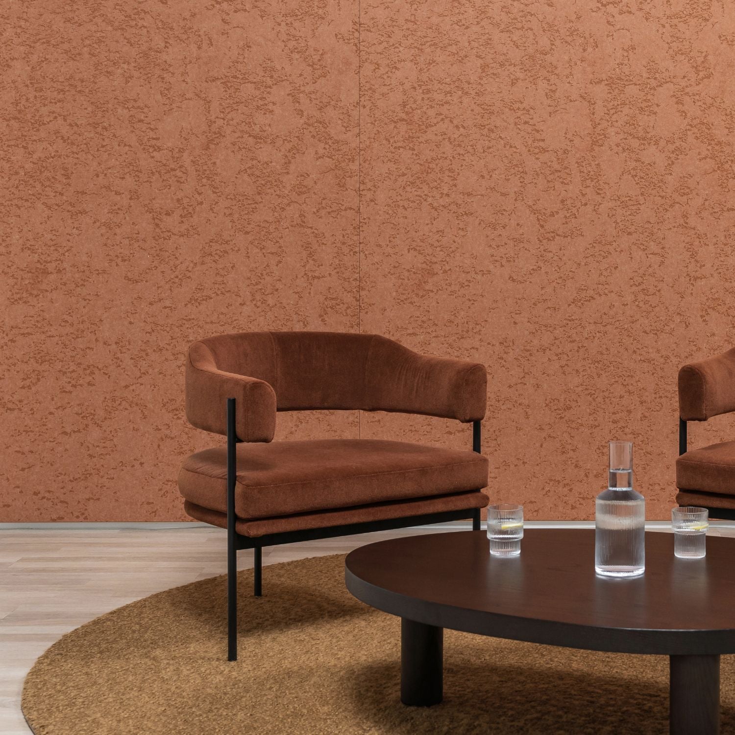 Autex Mirage textured acoustic panels