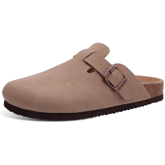 Chanclas de cuero hombre premium
