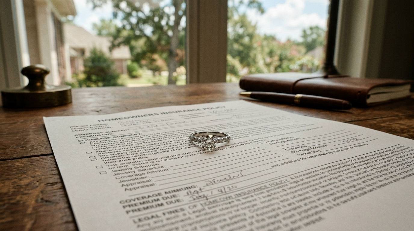 standard home insurance falls short Collierville jewelry owners Tennessee - Thompson Insurance Agency
