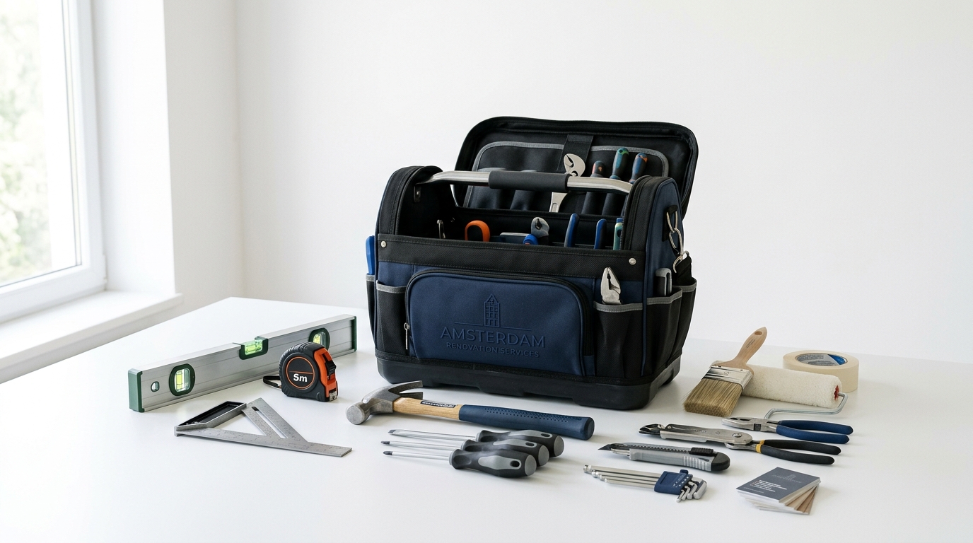 Amsterdamse verbouwing technische uitdagingen illustratie