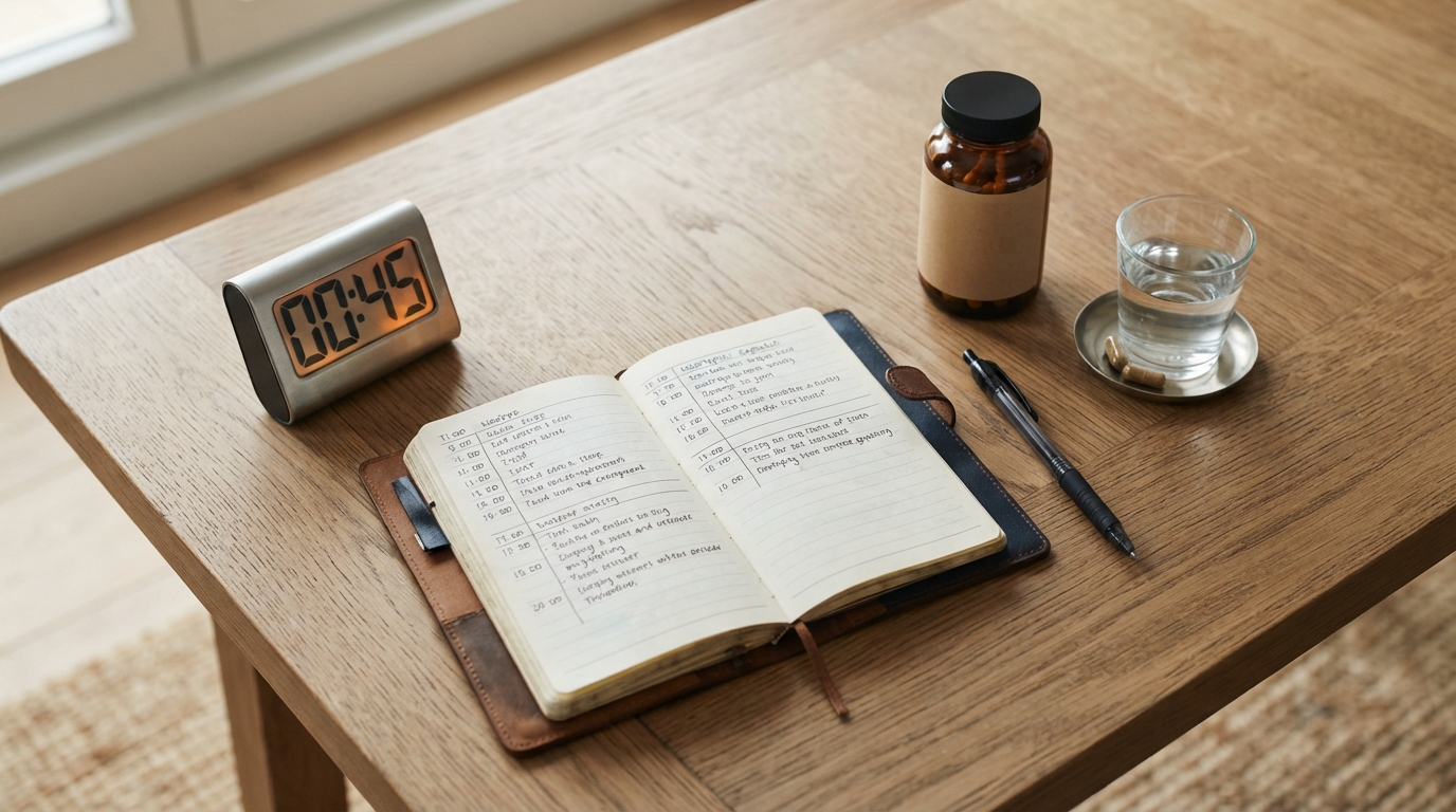 Nootropic onset timeline comparison table