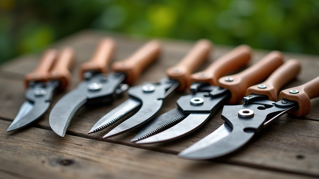 Pruning shears selection factors for garden maintenance