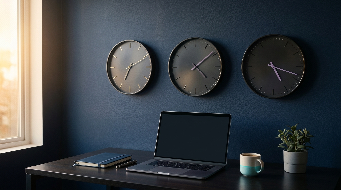 How to Schedule Meetings Across 4 Time Zones: Your 2026 Guide