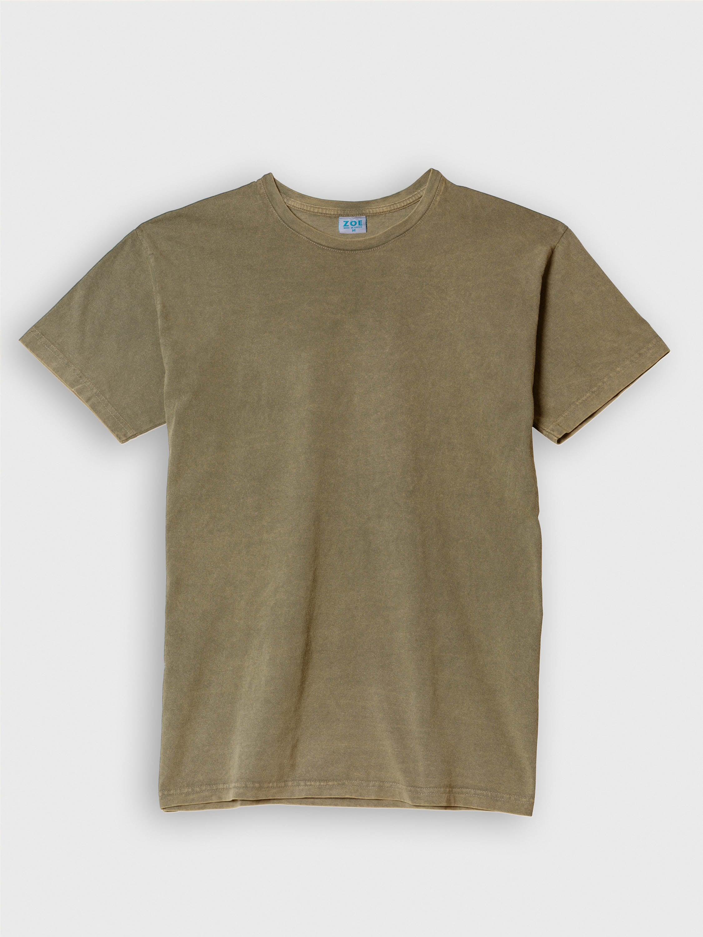 Nomad Trail Stonewashed T-Shirt in Greek cotton