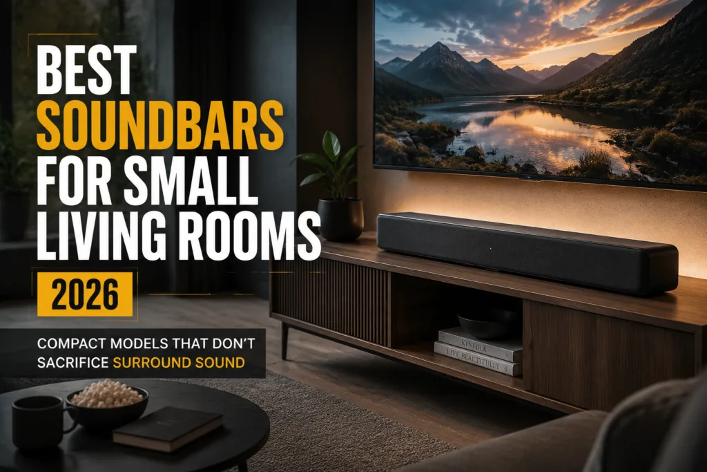Best Soundbars for Small Living Rooms 2026