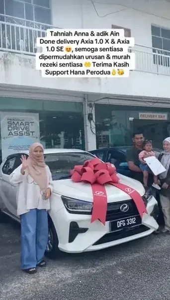 Pelanggan puas hati dengan harga terbaik Perodua dari Nur Hana