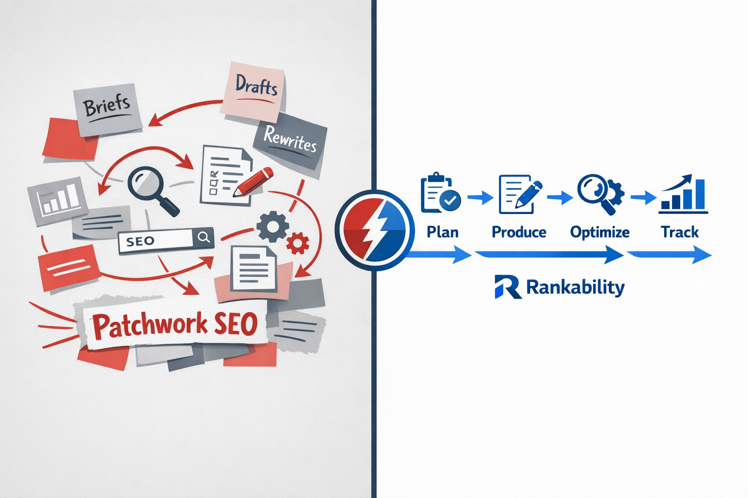 Rankability workflow diagram illustration