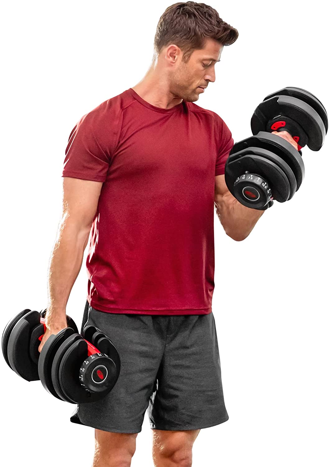 Bowflex adjustable dumbbells
