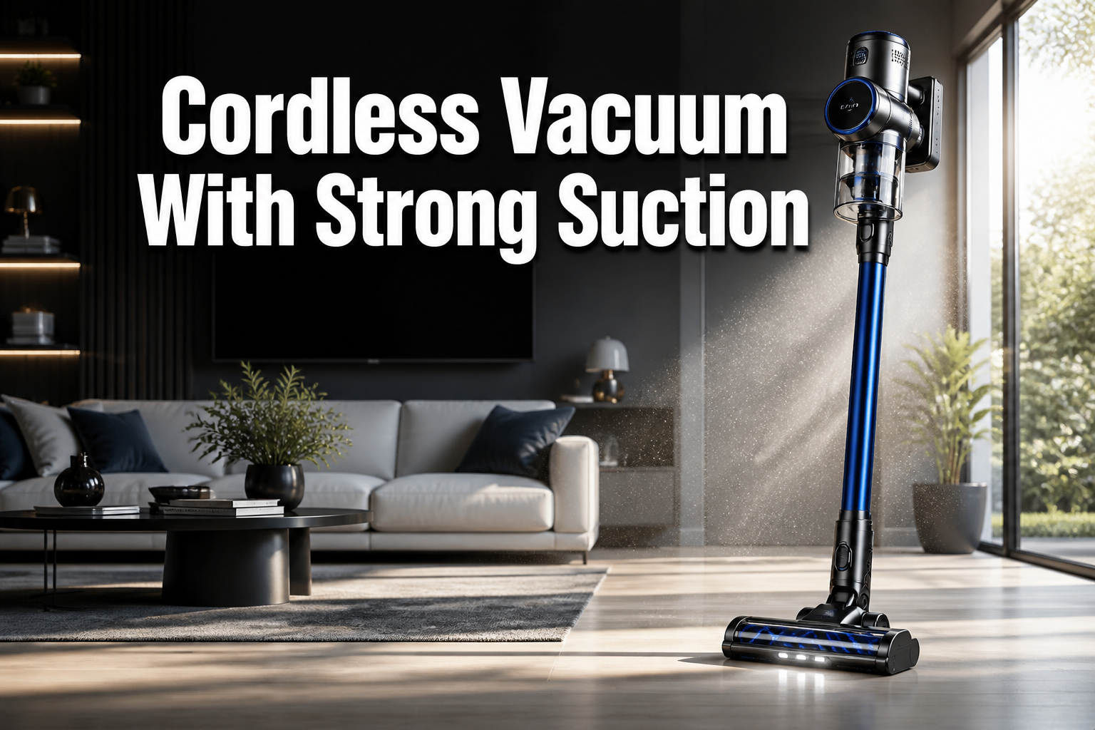 Cordless Vacuum With Strong Suction