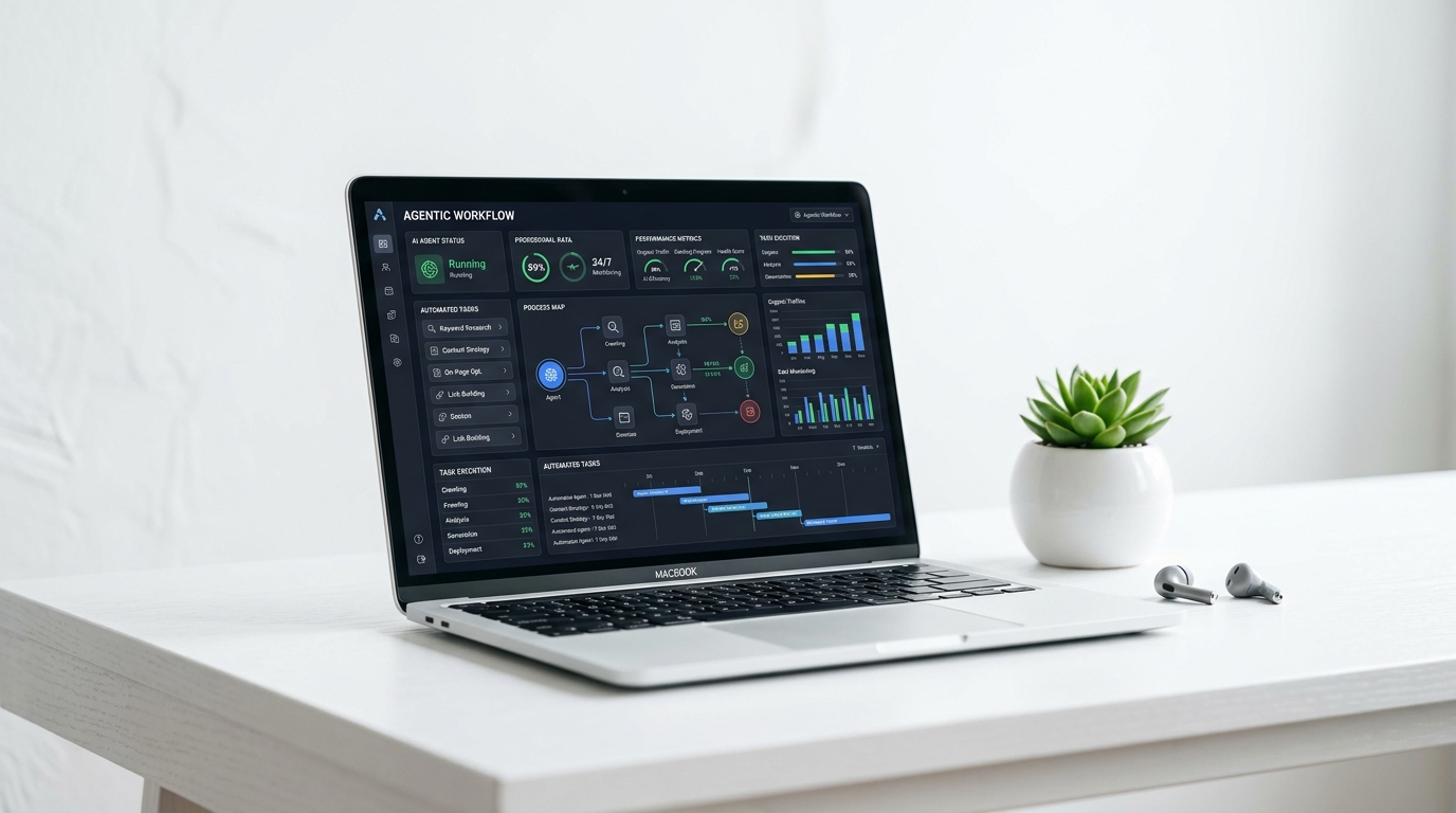 Autonomous AI ‘agentic’ SEO workflows