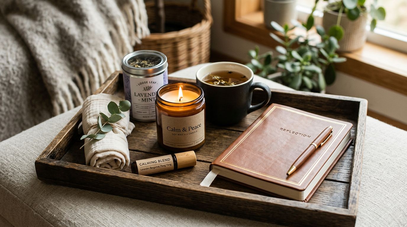 Simple calming ritual: breathing tool and pocket aromatherapy