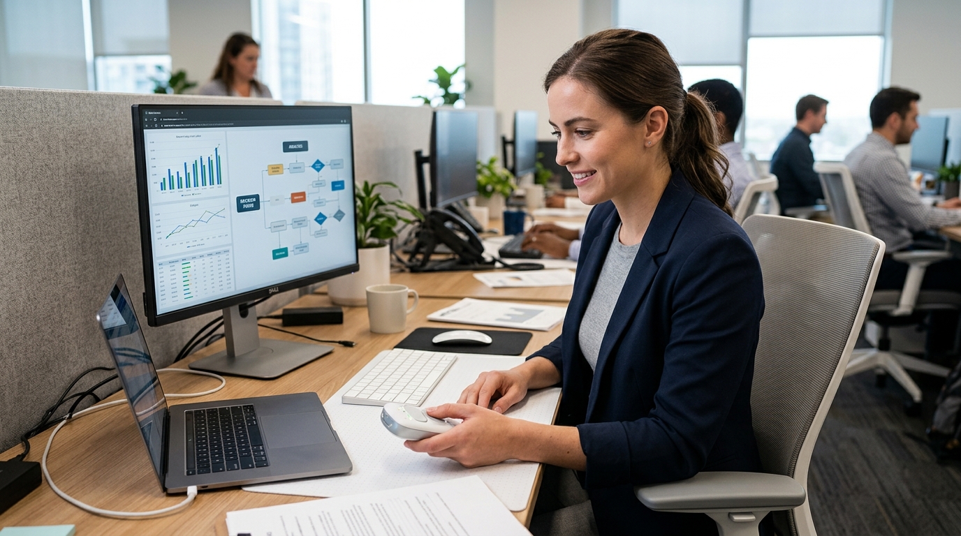 Landing page illustration