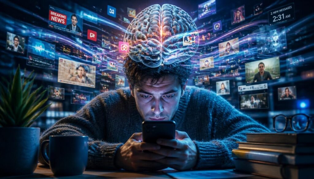 The Streaming Brain Combating Digital Cognitive Load