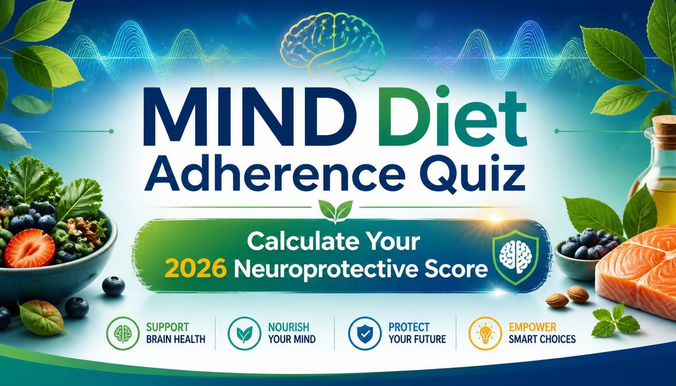 MIND Diet adherence quiz for memory program lifestyle support