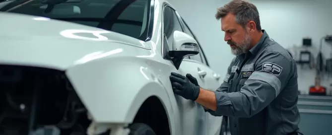 Mercedes fender and collision repair