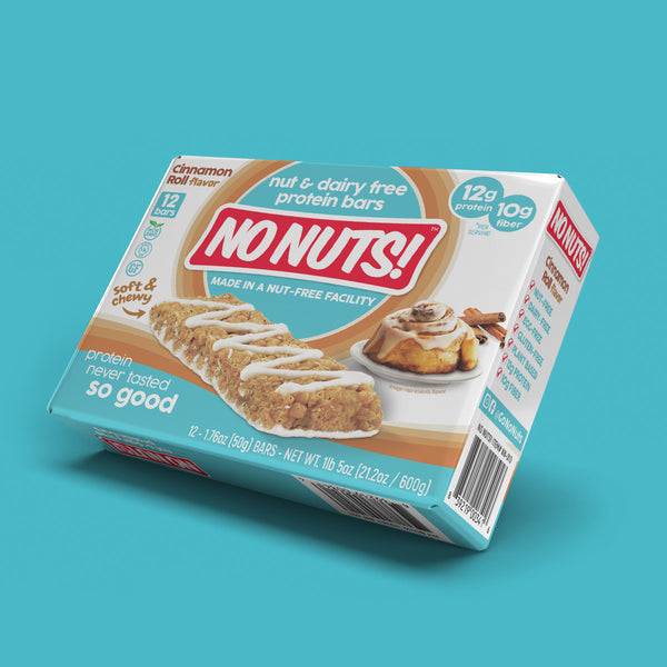 Cinnamon Roll 12 Bar Pack, nut-free oat bars