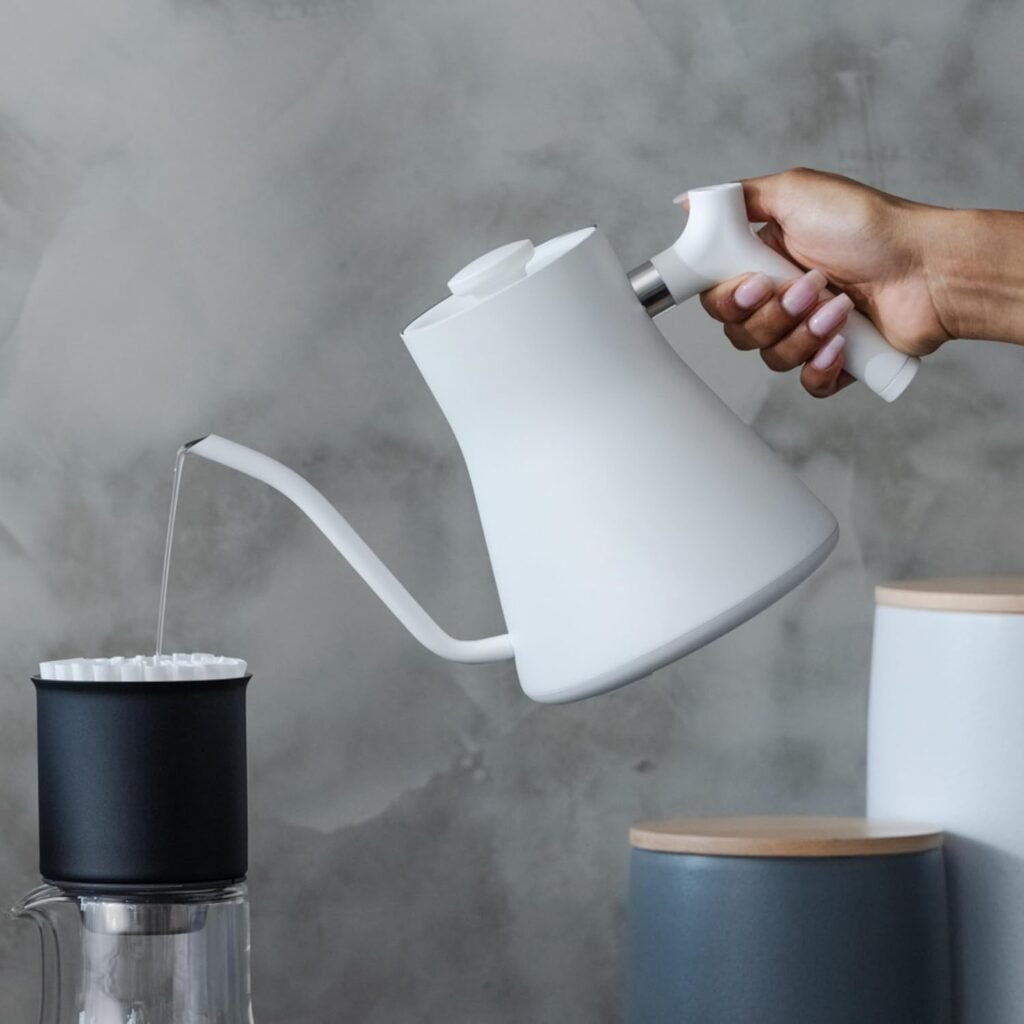 Fellow Stagg EKG Electric Kettle in white finish