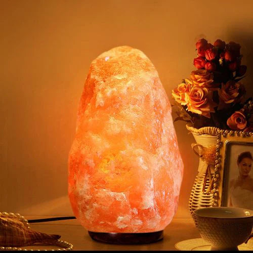 Lámpara de sal en sala