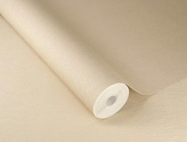 Amara Plain Cream Wallpaper