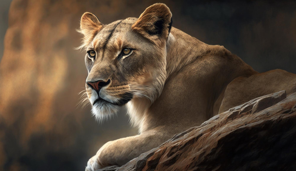 Dreaming about a lioness
