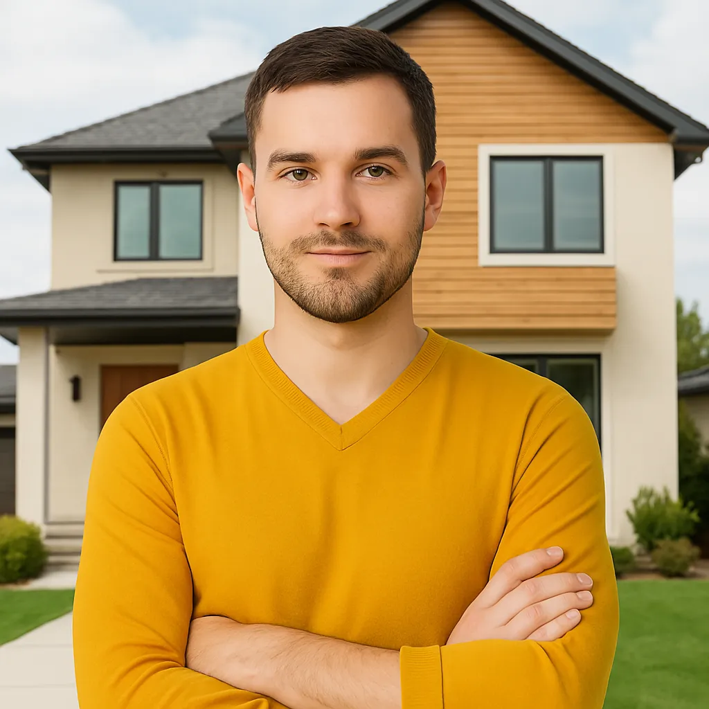 Real estate investor with fix and flip property