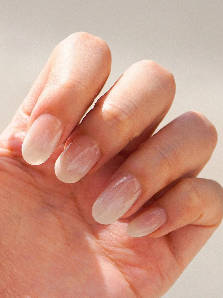 Girls Night gel nail stickers on fingers