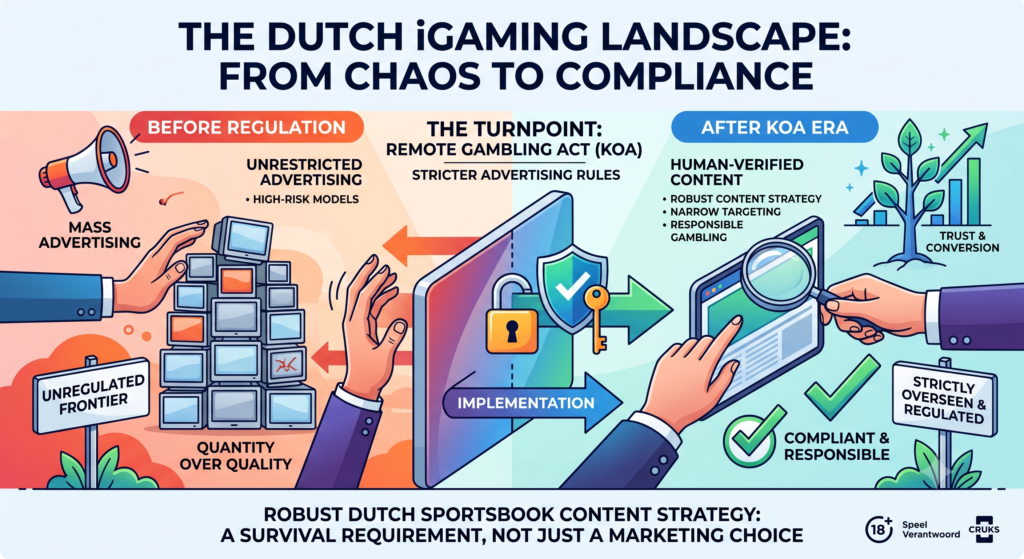 Dutch Sportsbook Content Strategy and Registration Speed